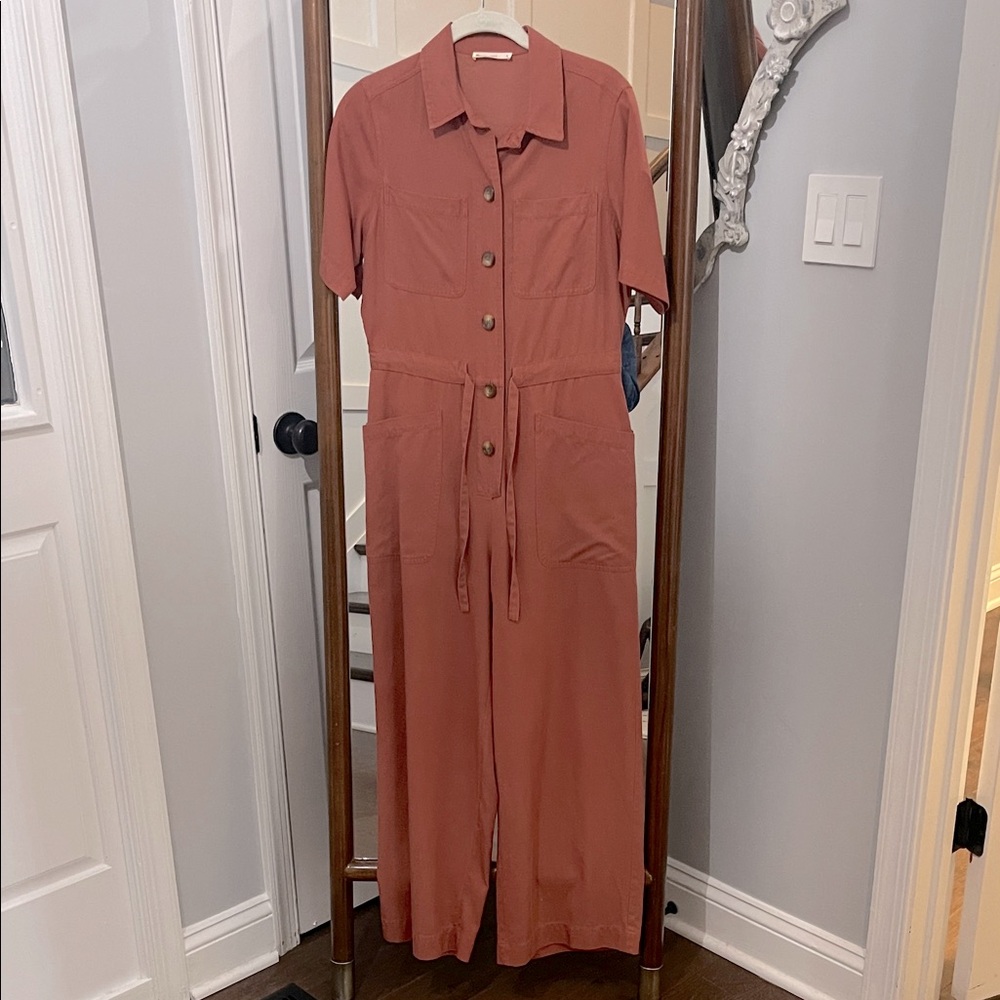 Marine Layer Rust Jumpsuit